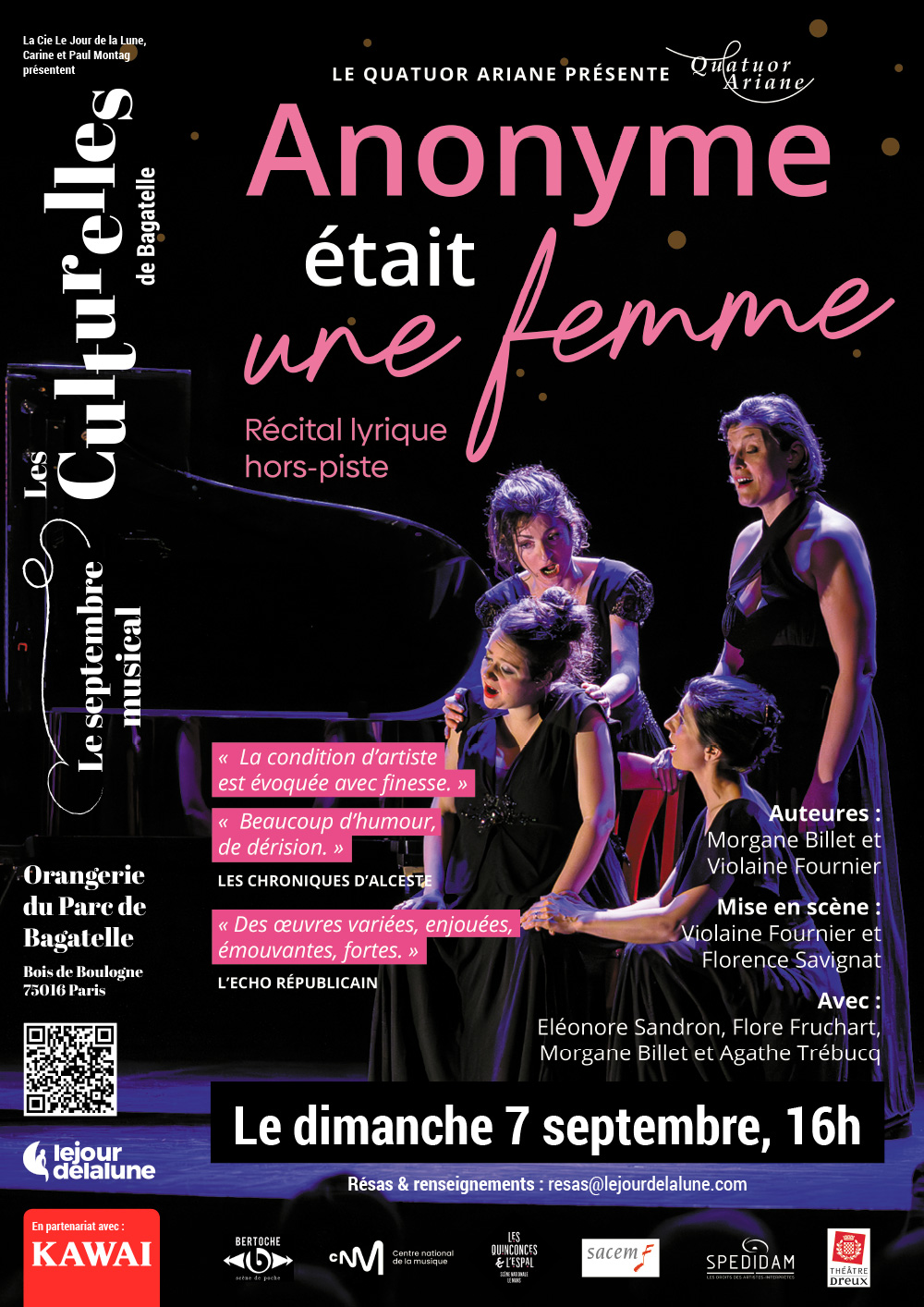 Anonyme était une femme