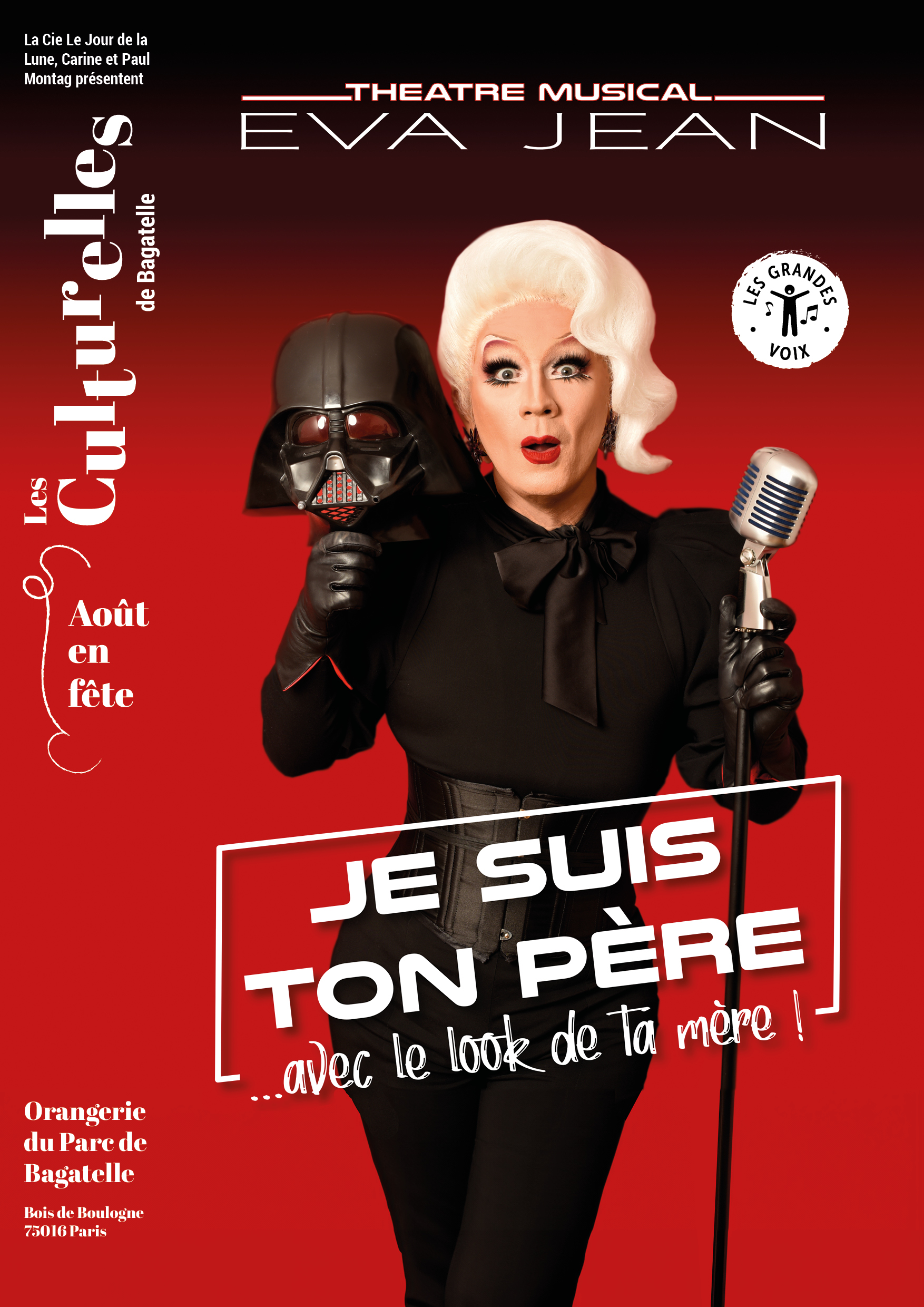 Eva Jean, je suis ton père avec le look de ta mère