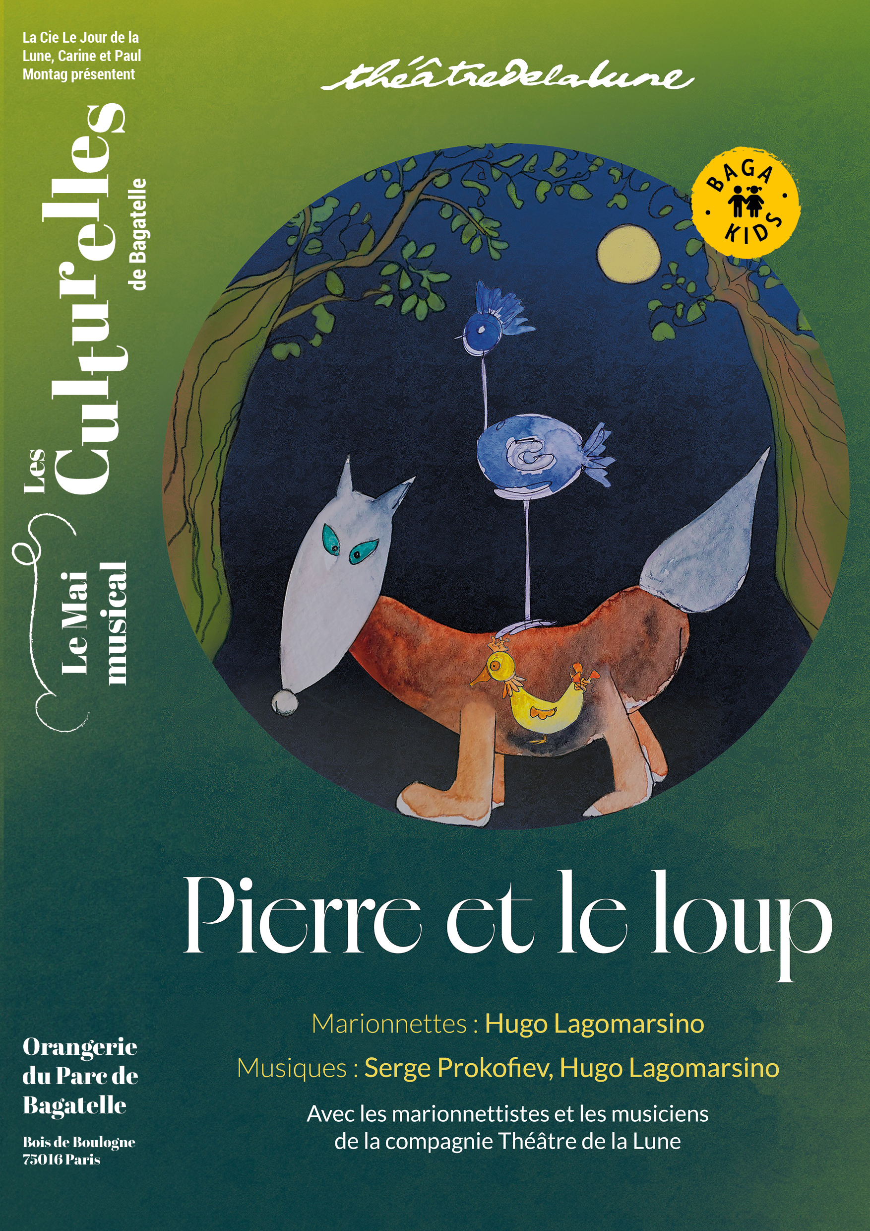 Pierre et le loup, en musique live et marionnettes